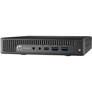 HP HP EliteDesk 800 G2 - Mini desktop - i5-6500T 2.5GHz - 4 GB RAM - 128 GB SSD - HD Graphics 530 - GigE Keyboard &Mouse - Win 7 Pro 64-bit