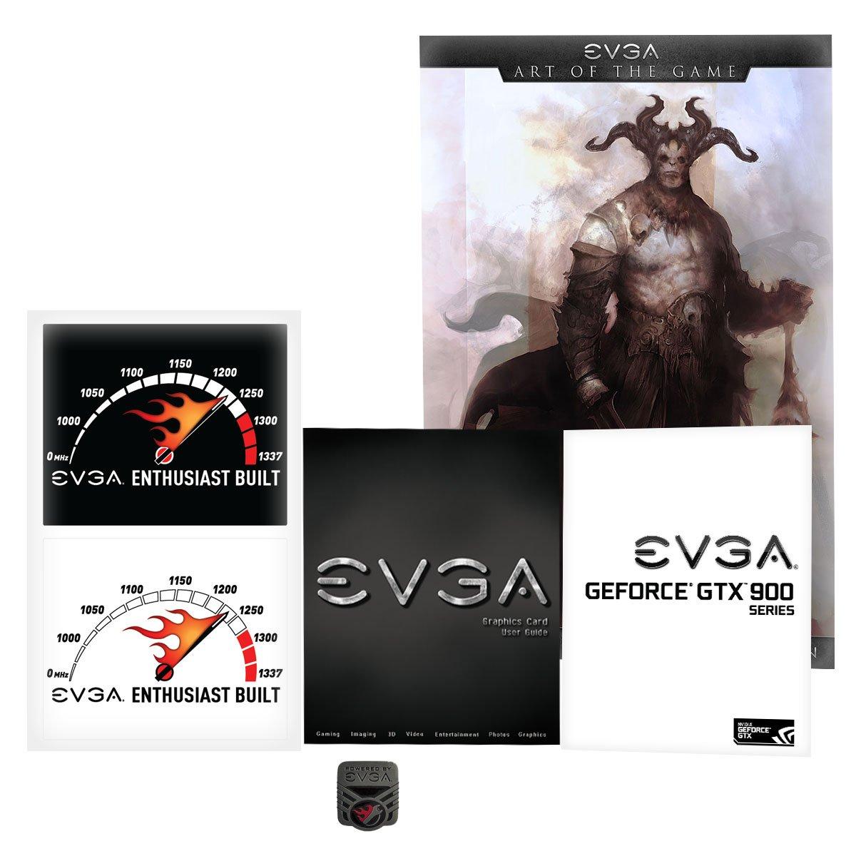 EVGA EVGA GeForce GTX 980 4GB FTW GAMING ACX 2.0, 26% Cooler and 36% Quieter Cooling Graphics Card 04G-P4-2986-KR
