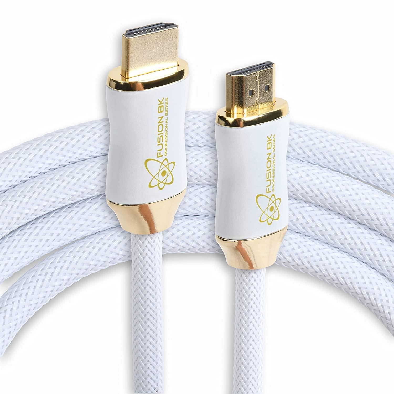 Fusion8K Fusion8K Buy 2 Black HDMI Cables & Get One White HDMI Cable