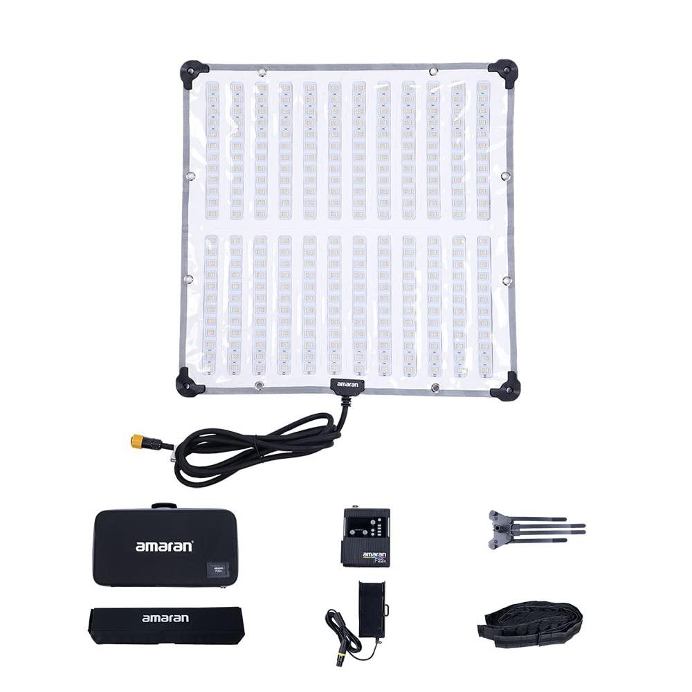 Aputure Aputure Amaran F22x RGB Flex LED Video Light with Honeycomb Grid,200W Bi-Color 2500K-7500K Support DMX Sidus Link App Control Built-in 9 Lighting FX