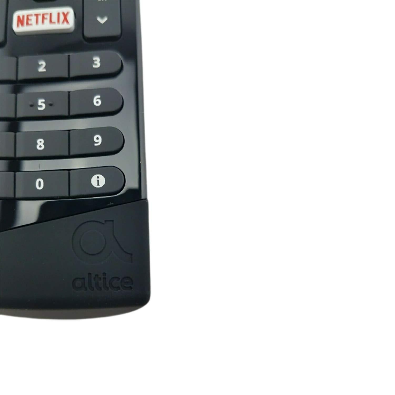 Altice ALTICE Remote Control with Bluetooth, Speech, and Netflix Button Batteries Included
