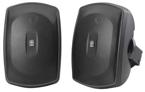 Yamaha Audio Yamaha NS-AW190BL 2-Way Indoor/Outdoor Speakers (Pair, Black)