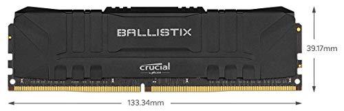 Crucial Crucial Ballistix 3200 MHz DDR4 DRAM Desktop Gaming Memory Kit 32GB (16GBx2) CL16 BL2K16G32C16U4W (WHITE)