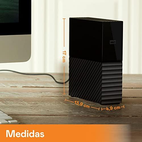 Western Digital WD 4TB My Book Desktop HDD USB 3.0 with Software for Device Management, Backup and Password Protection Works with PC and Mac