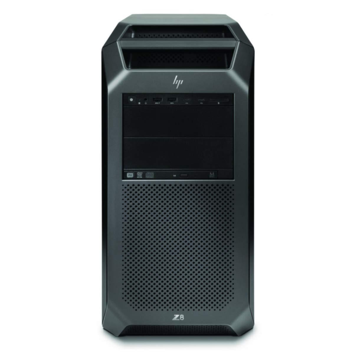 HP HP Z8 G4 Workstation, VR CG 4K Gaming, 2X Intel Xeon Gold 6132 (28-Cores) up to 3.7GHz, 256GB DDR4, 512GB + 2TB SSDs, Nvidia RTX 2080 8GB, Windows 11 Pro (Renewed)