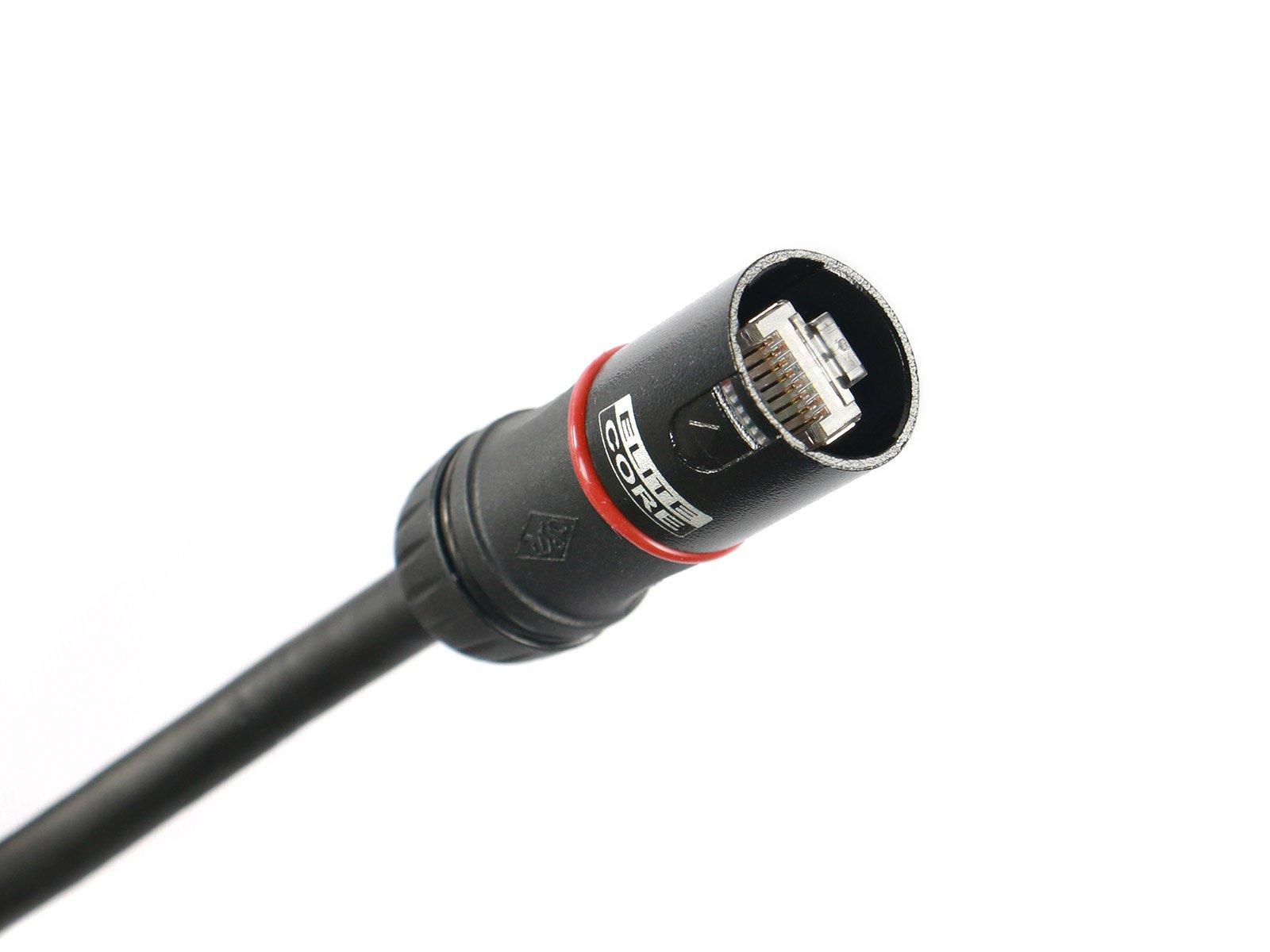 Elite Core Elite Core SUPERCAT6 | Ultra-Rugged Shielded Tactical CAT6 | CS45 Converta-Shell Connectors |15' ft, 15 (SUPERCAT6-S-CS-15)