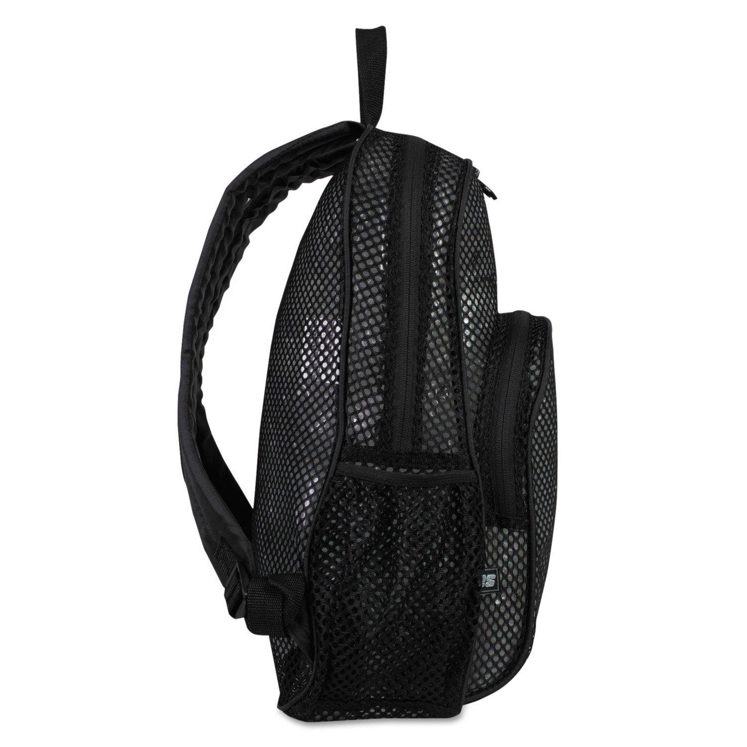 Eastsport Eastsport 113960BJBLK Mesh Backpack, 12 x 5 1/2 x 17 1/2, Black