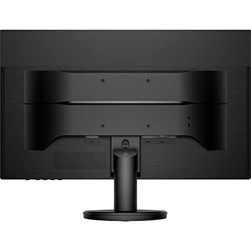 HP HP V24 FHD 1920x1080 Monitor Bundle with HDMI, FreeSync, Low Blue Light, and Mini Bluetooth Speaker for Professional Sound, Built-in Microphone and Remote Shutter for Photos