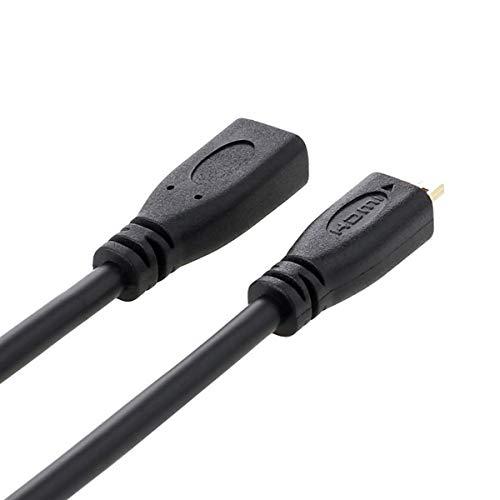 chenyang chenyang 30cm HDMI 1.4 Type D Micro HDMI Male to Micro HDMI Female HDMI Extension Cable