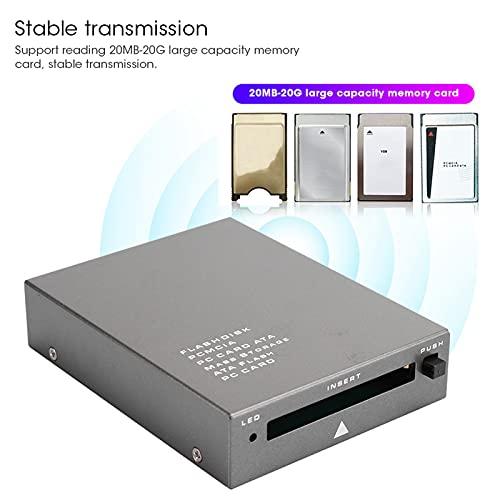 Acogedor USB 2.0 PCMCIA Card Reader, USB2.0 Interface to PC Card ATA, PCMCIA, PC Card Memory Card Reader Support 20MB-20G, Plug and Play, Hot Swap