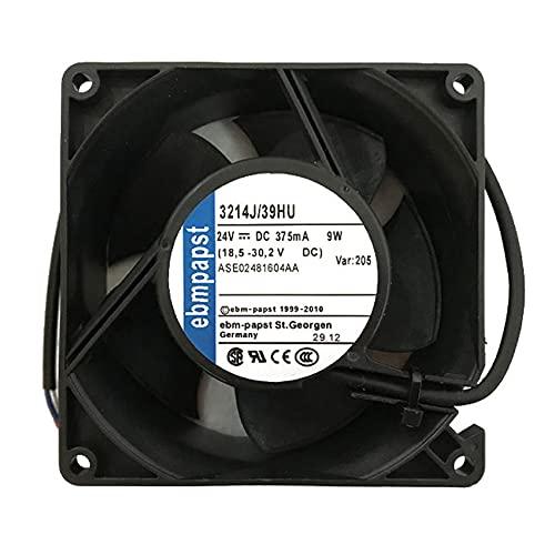 ZSOXPF Papst 3214J 39HU DC24V 375mA 9W 3line 9cm Inverter Cooling Fan