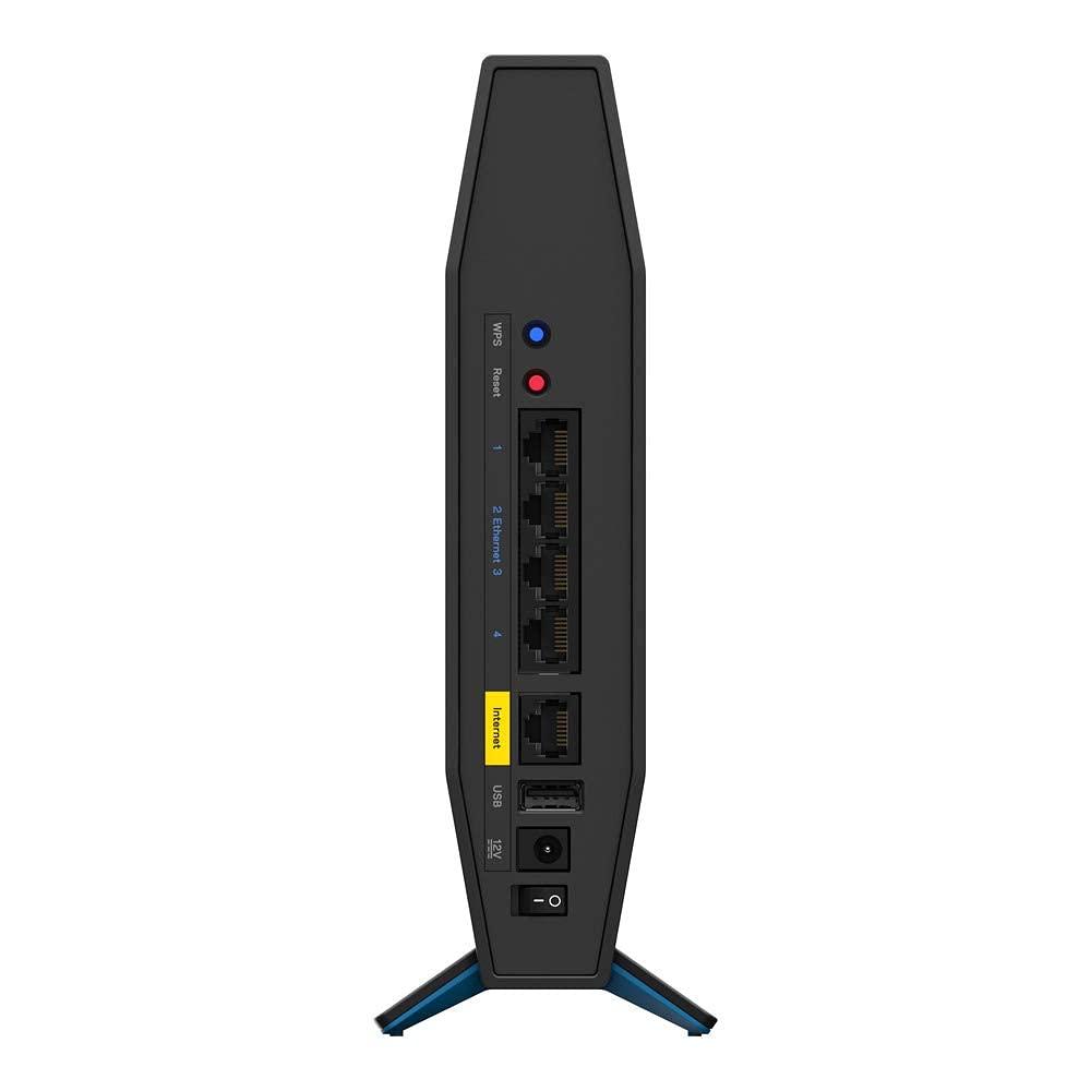 Linksys Linksys AX3200 Wi-Fi 6 Router, Dual Band AX Wireless Gigabit WiFi Router, Fast Speeds up to 3.2 Gbps and Coverage up to 2,500 sq ft, Parental Controls, Maximum 25 Devices (E8450) (Renewed)