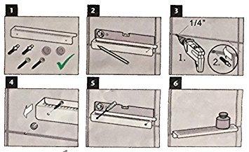 Royal Drains SereneDrains Stainless Steel Rectangular Bathroom Shelf Traditional Square 16” Polished Chrome Wall Mount Shower Shelf for Bathroom Kitchen Hardware Included