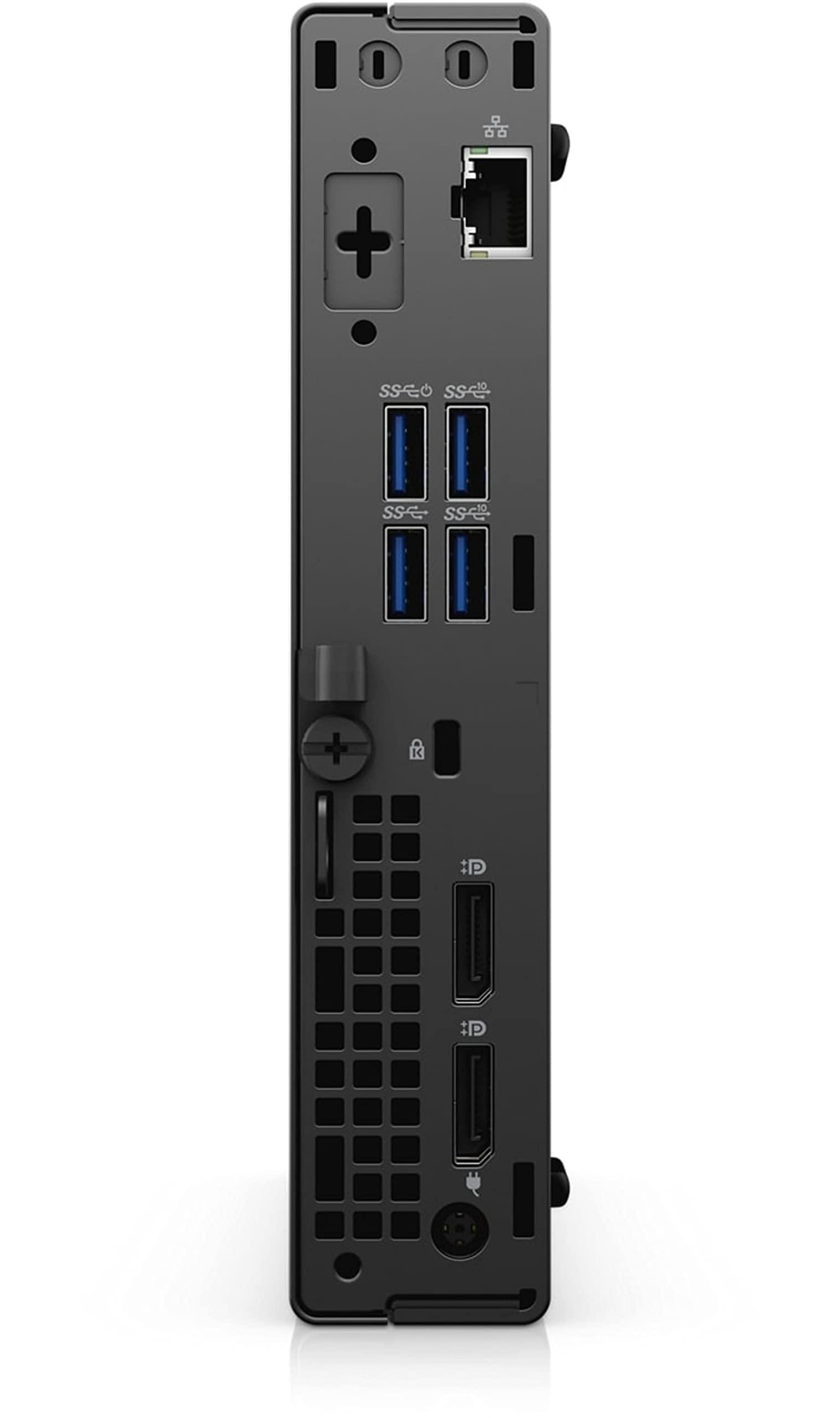 Dell Dell Optiplex 7090 Micro Desktop | Core i5-10500T - 256GB SSD Hard Drive - 16GB RAM | 6 cores @ 3.8 GHz Win 11 Pro Black