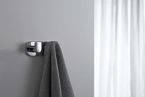 Kohler KOHLER K-73146-CP Composed Double Robe Hook, Polished Chrome