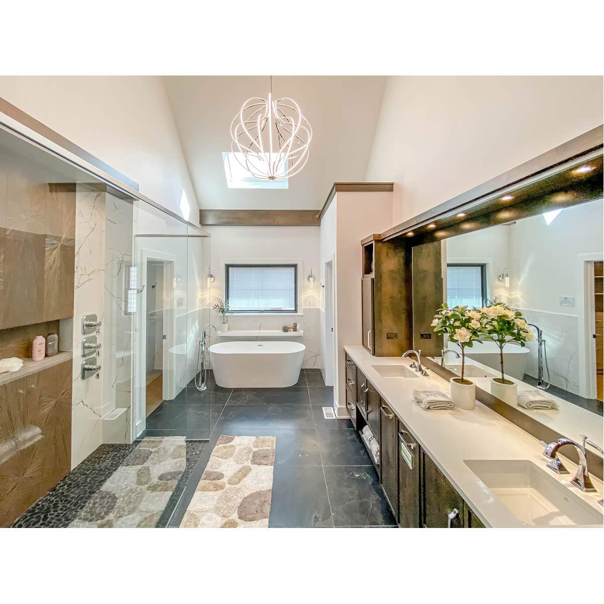 ET2 ET2 Aura-104W 1 LED Pendant-24 Inches Wide by 26 inches high-Polished Chrome Finish