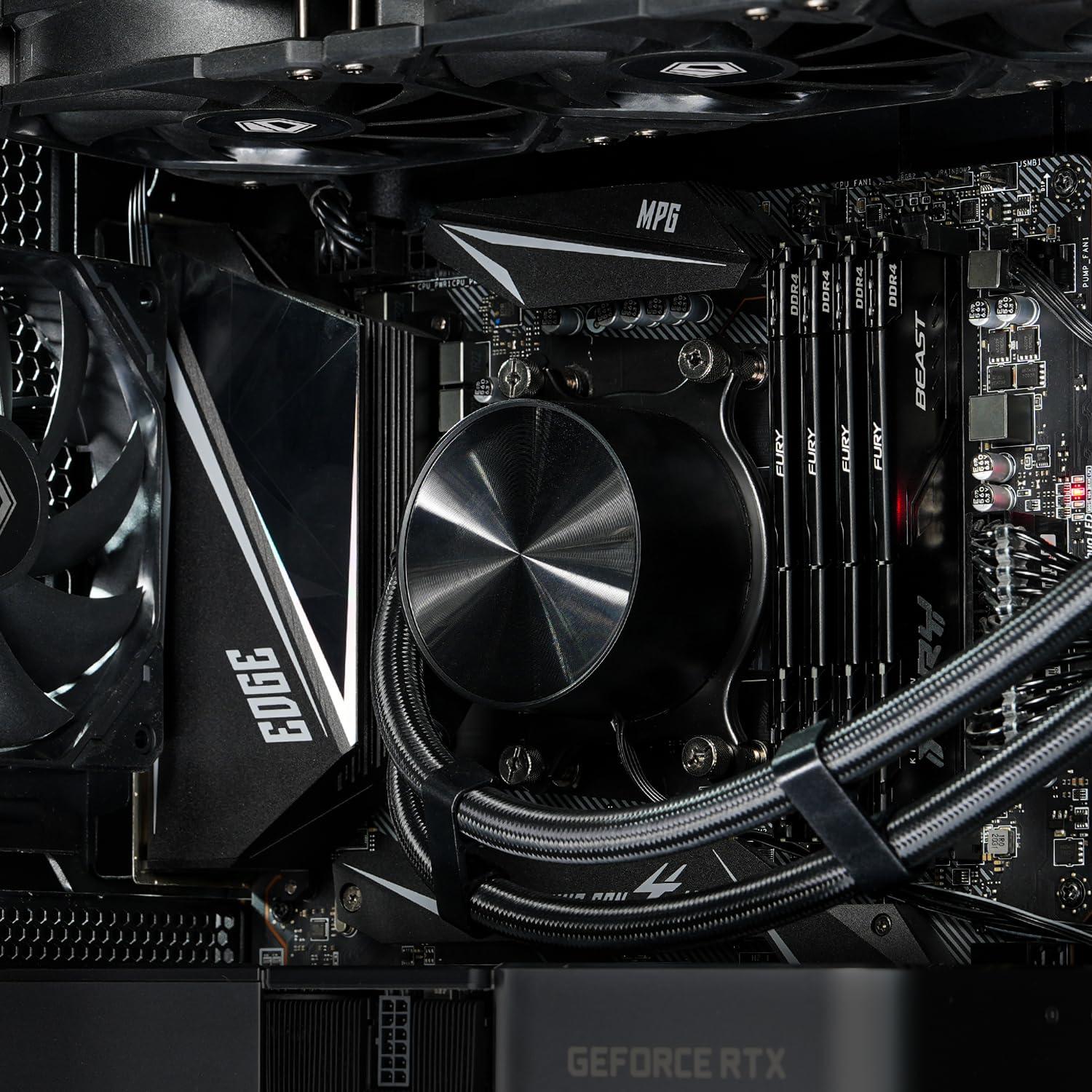 ID-COOLING ID-COOLING FX360 PRO Liquid CPU Cooler for Desktop - 360mm AIO Cooler, 3 x 120mm High-efficient Fans, Special CD Pattern Pump Header, Intel & AMD Compatible