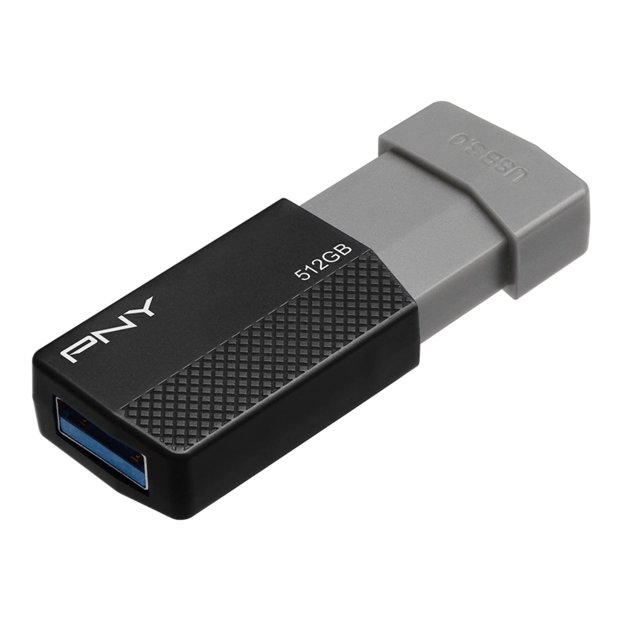 PNY PNY USB 3.0 Flash Drive, 512GB, Black