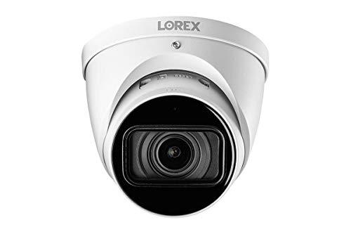 Lorex Lorex 4K (8MP) Motorized Varifocal Smart IP Dome Security Camera with Listen-in Audio and Real-Time 30FPS Recording - White