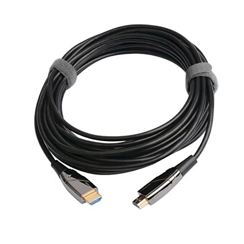 Tripp Lite Tripp Lite Fiber Optic HDMI 2.0 (Active HDMI Cable), High Speed HDMI Cable, 4K, 60Hz, 4:4:4, 18 Gbps, 20 m. (65 ft.) Black (P568-20M-FBR)