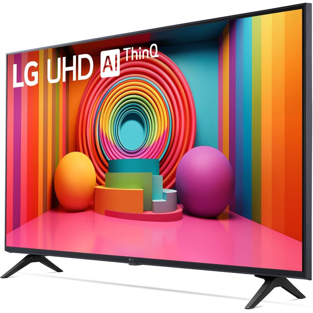 LG LG 43UT7590PUA 43-Inch UT75 Series LED Smart TV 4K (2024 Model) Bundle with 2 YR CPS Enhanced Protection Pack