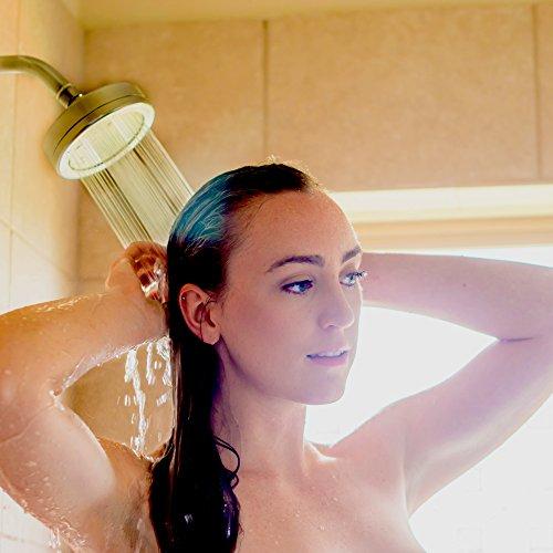 Barclays Buys Better Home Goods Shower filter for hard water: Filtered shower head: All metal shower: Soft rain: Water filter by Barclays Buys