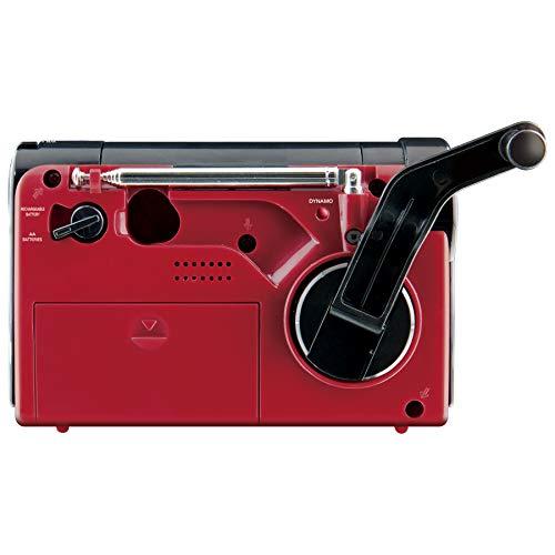 Weatherx Weatherx WeatherX WR182R Instant NOAA Weatherband Radio (Black) Red/Black