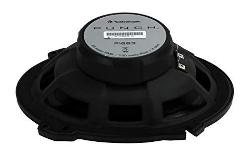 Rockford Fosgate 2 Pairs of Rockford Fosgate Punch P1683 260W Peak (130W RMS) 6" x 8" Punch Series 3-Way Full Range Coaxial Speakers
