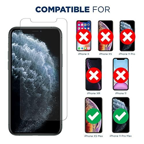 Tech Armor Tech Armor Ballistic Glass Screen Protector Designed for New Apple iPhone 11 Pro Max and iPhone Xs Max 6.5 Inch 2019 Tempered Glass 3 Pack
