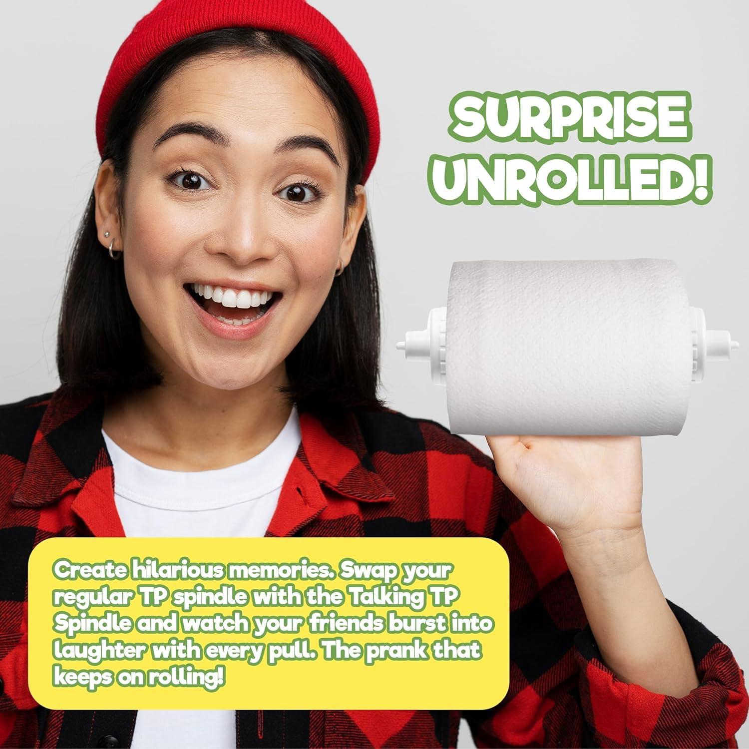 Spitfire Ventures Talking TP- Talking Toilet Paper Roll Holder