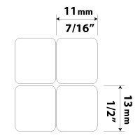 4Keyboard MAC FRENCH AZERTY KEYBOARD LABELS LAYOUT BLACK BACKGROUND