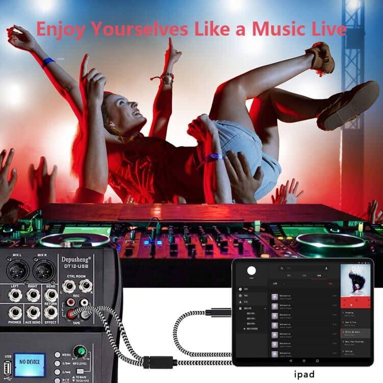 WLTASUY [MFi Certified] Lighting to RCA Cable Audio Aux Adapter, 2-Male Stereo Y Splitter Aux Cord Compatible with i-Phone 14 13 12 11 Pro XS XR X 8 7 for Amplifier,Car,Home Theater, Speaker and More (6.6FT)