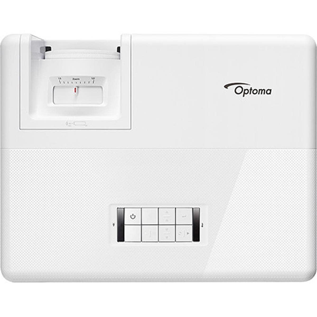 Optoma Optoma ZW403 WXGA Professional Laser Projector | DuraCore Laser Light Source Up To 30,000 Hours | Crestron Compatible | 4K HDR Input | High Bright 4500 lumens | 2 Year Warranty, White