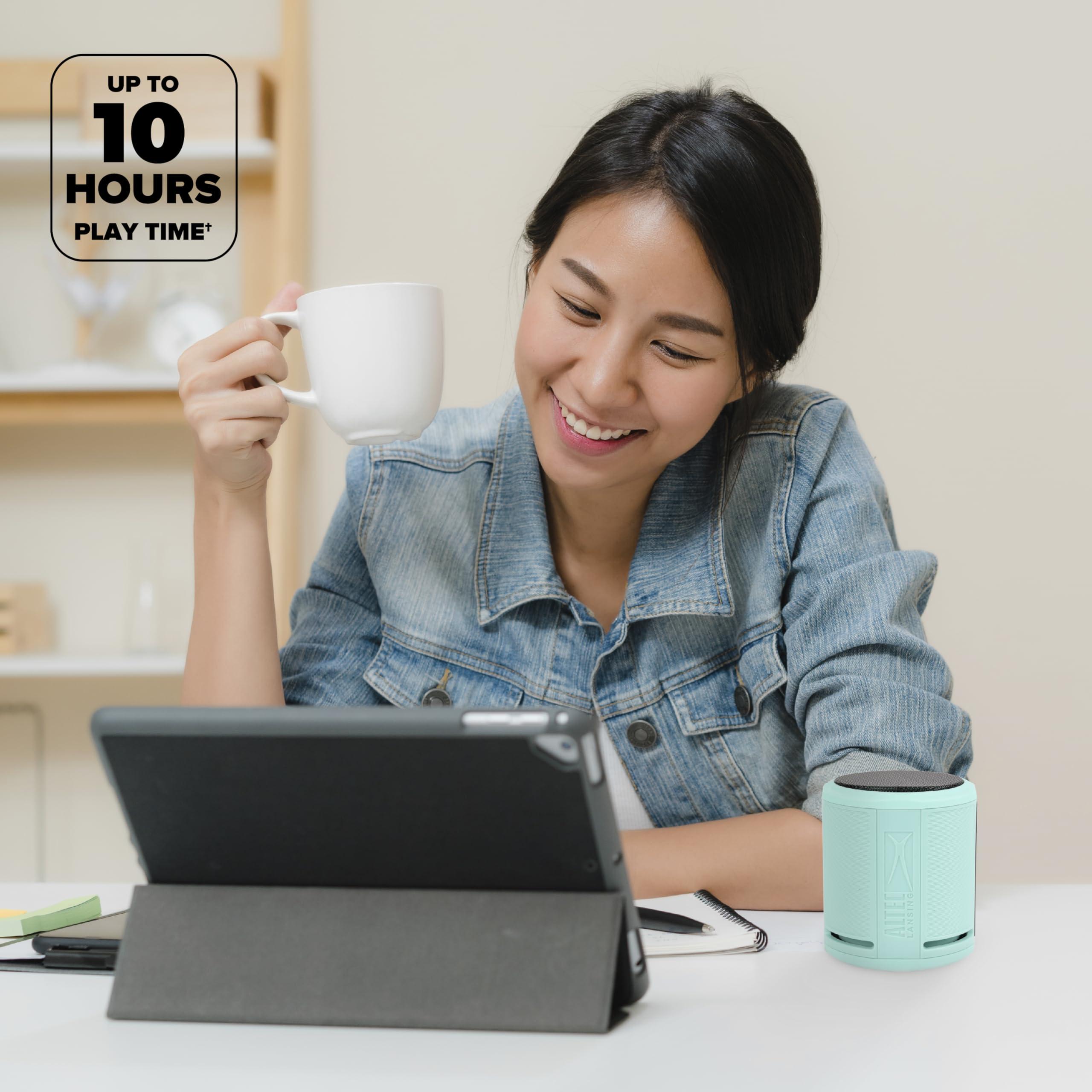 Altec Lansing Altec Lansing HydraOrbit - Waterproof Bluetooth Speaker, Lightweight & Portable Speaker for Travel & Outdoor Use, Mint