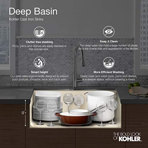 Kohler KOHLER K-6584-95 Iron/Tones Self-Rimming