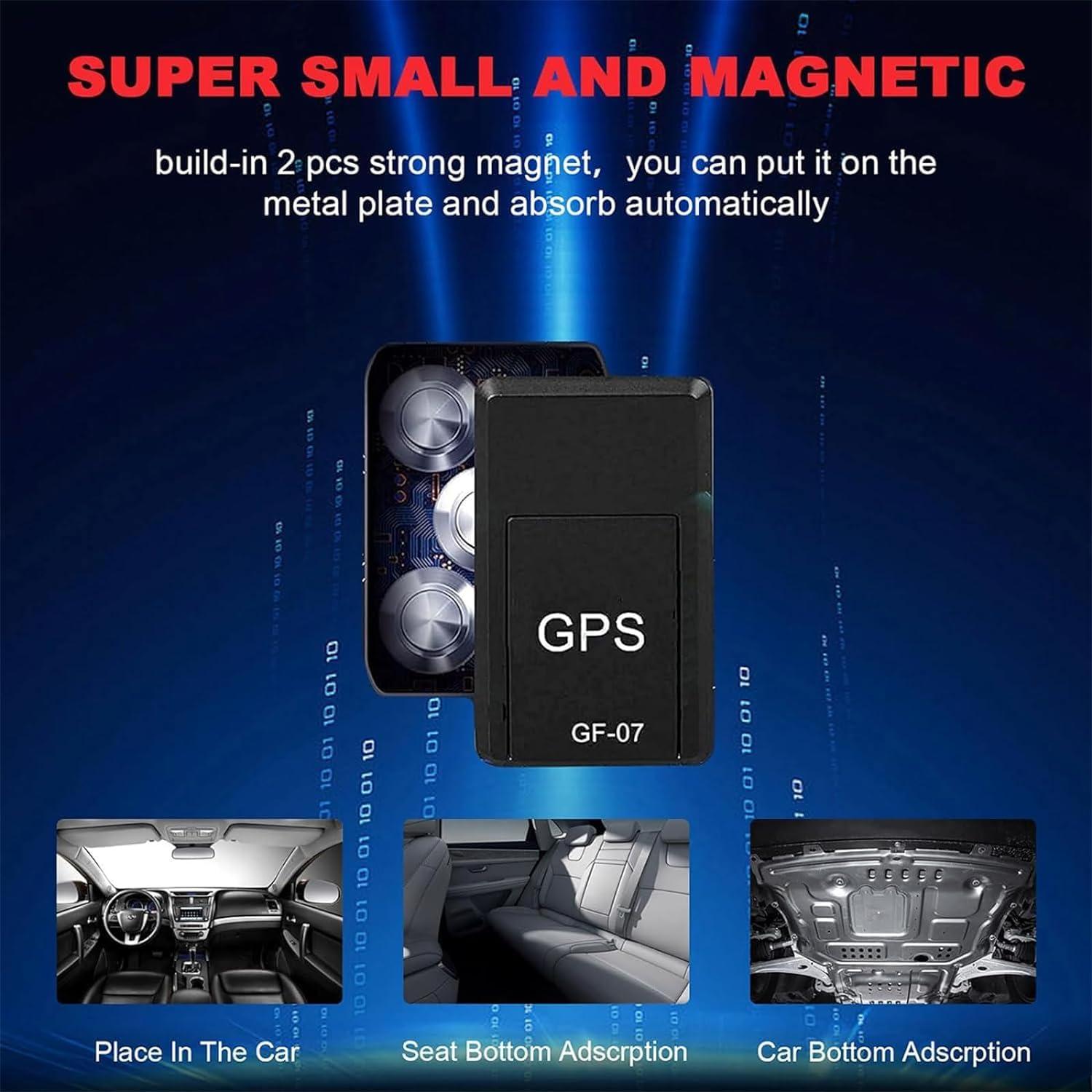 Generic GPS Tracker for Vehicles No Subscription, Mini GPS Tracker Real Time Locator, Magnetic Anti-Theft Micro Vehicle Tracking Device with App for Cars, Kids, Elderly, Pets, Wallet, Luggage
