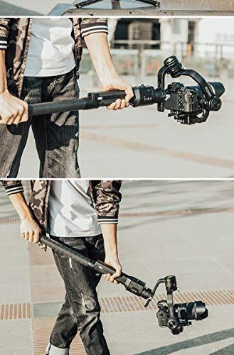 Atoptek Gimbal Extension Pole Carbon Fiber Rod Monopod Stick Lightweight 1/4\'\' 3/8\'\' Thread for DJI Ronin S/SC, OSMO Mobile 3, ZHIYUN Crane 2 V2, Moza AirCross, FeiyuTech, DSLR Camera, Stabilizer