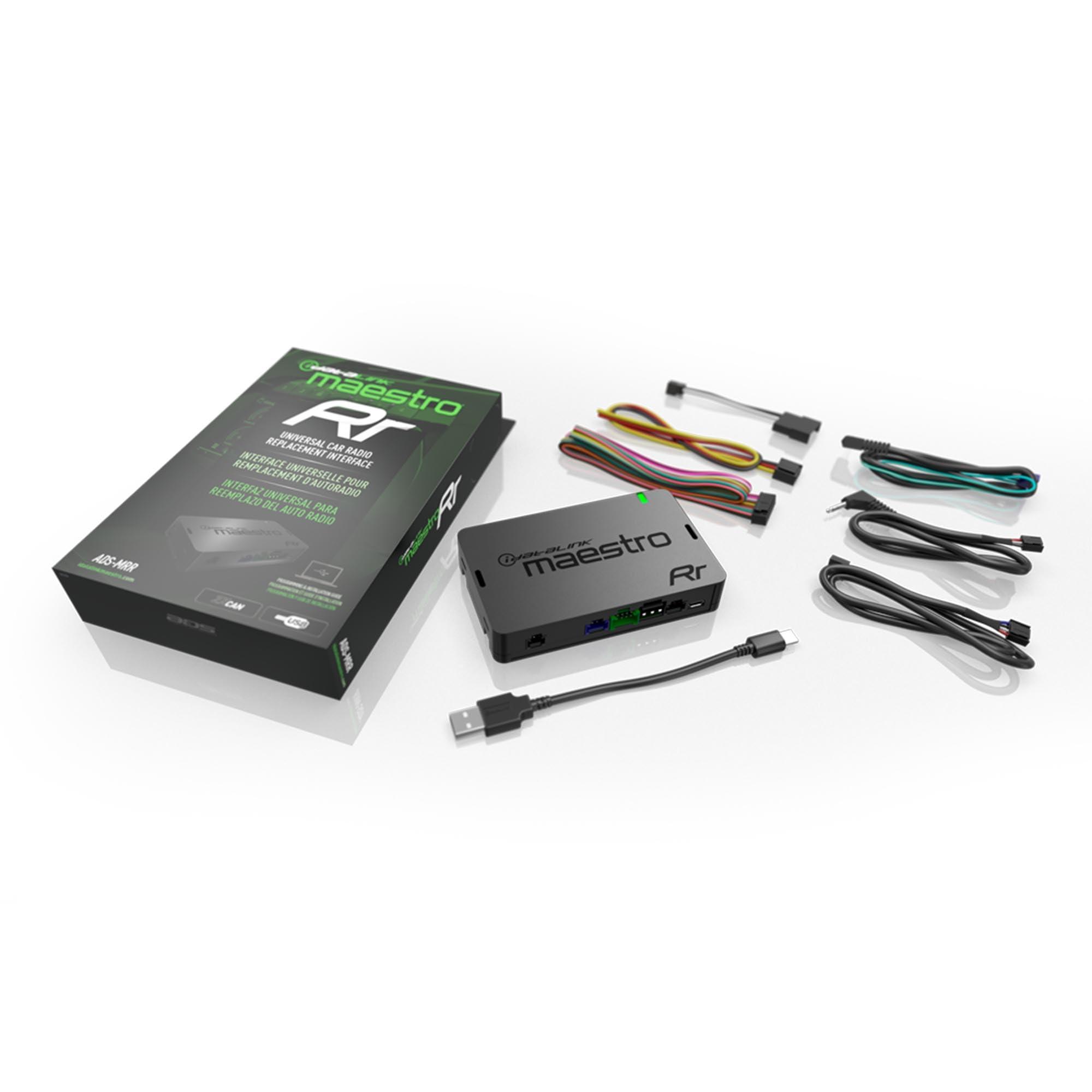 Sony Sony XAV-AX4000 AV Receiver with CarPlay/Android and Maestro, K150 Dash Kit & T-Harness, and ADS-MRR Maestro Universal Radio Replacement and Steering Interface Compatible with 13-14 F150 Trucks with