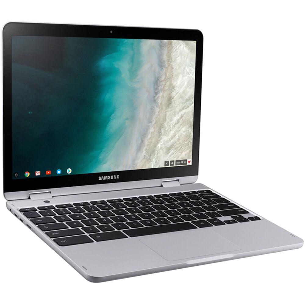 SAMSUNG SAMSUNG Chromebook Plus V2 12.2" FHD 2-in-1 Touch Laptop (Intel Celeron 3965Y 2-Core, 4GB RAM, 192GB Storage (64GB SSD+128GB Micro SD Card), Intel UHD 615, Chrome OS)