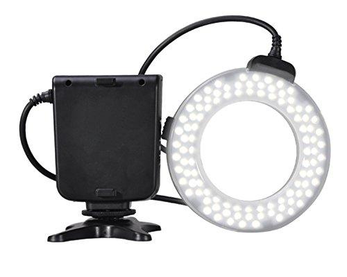 Digital Nc Dual Macro LED Ring Light/Flash Compatible with Nikon D750 (Compatible with All Nikon Lenses)