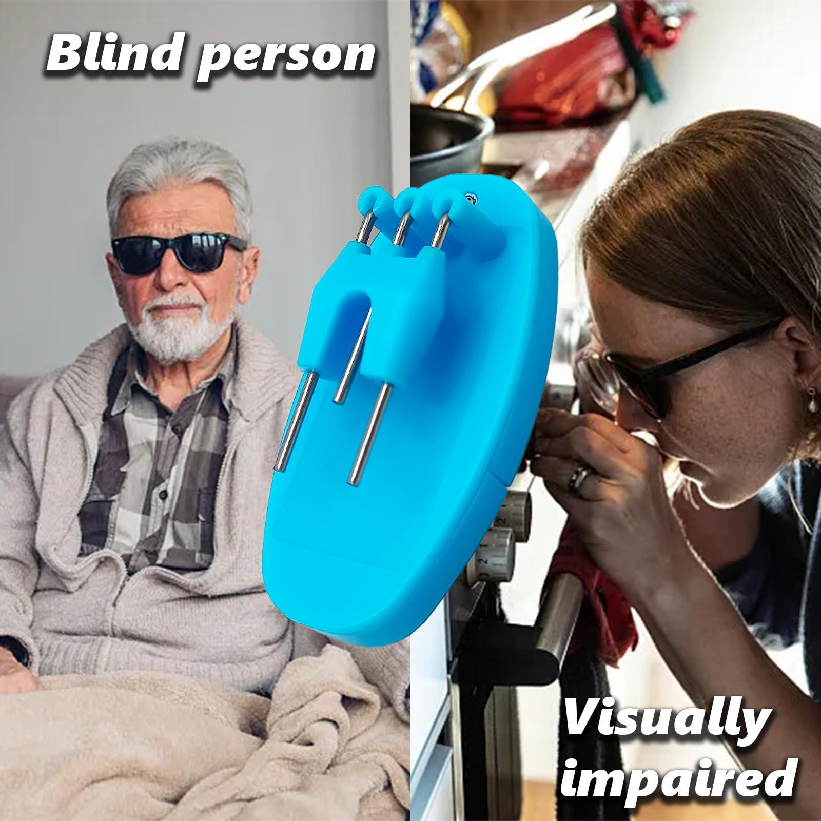 MAUJOY MAUJOY Liquid Level Indicator with Loud Audible Alarm to Signal Cup Mug Full for Blind or Visually Impaired,Cup & Mug Pouring Level Detector Beeper for Hot or Cold Drinks