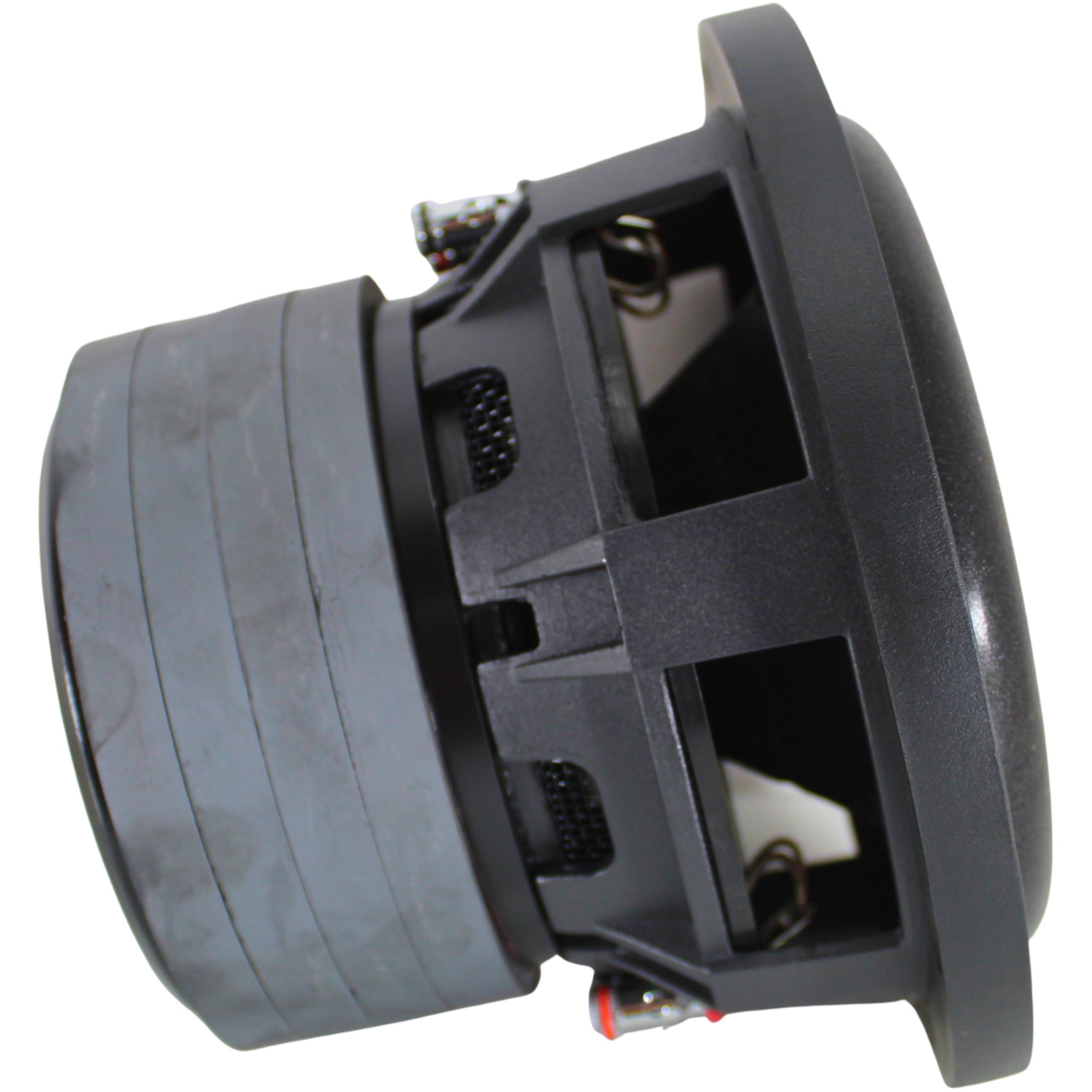 Audiopipe Audiopipe 6" Quad Stack Composite Cone Subwoofer (TXX-BDC-IV-6), Superior Performance, 500W, 2.5" BASV Voice Coil, 4 Magnets, Non-Press Paper Cone, Aluminum Basket, Multi-Connect, 2 x 4 Ohm