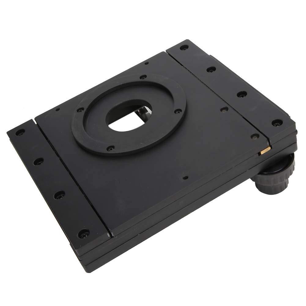 ASHATA Professional XY Gliding Table Manual Stage Removable for Stereo Digital Microscopes