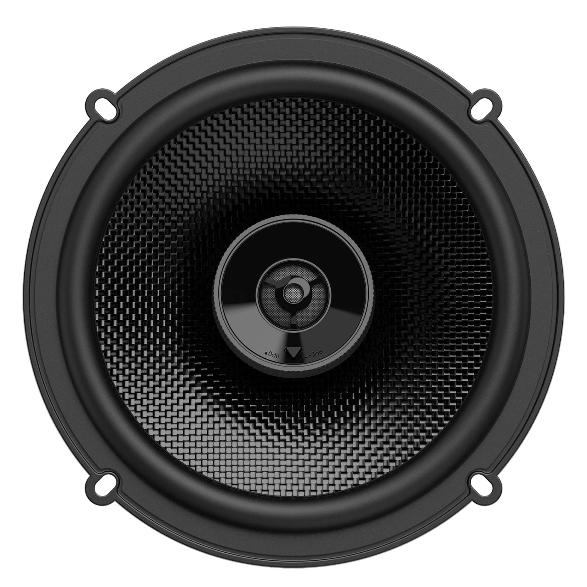 JBL JBL CLUB-64SQ Club Series 6.5" Two-Way Premium Car Audio Speaker Speakers, Pair with RKFR6 Fast Rings 6" & 6.5"