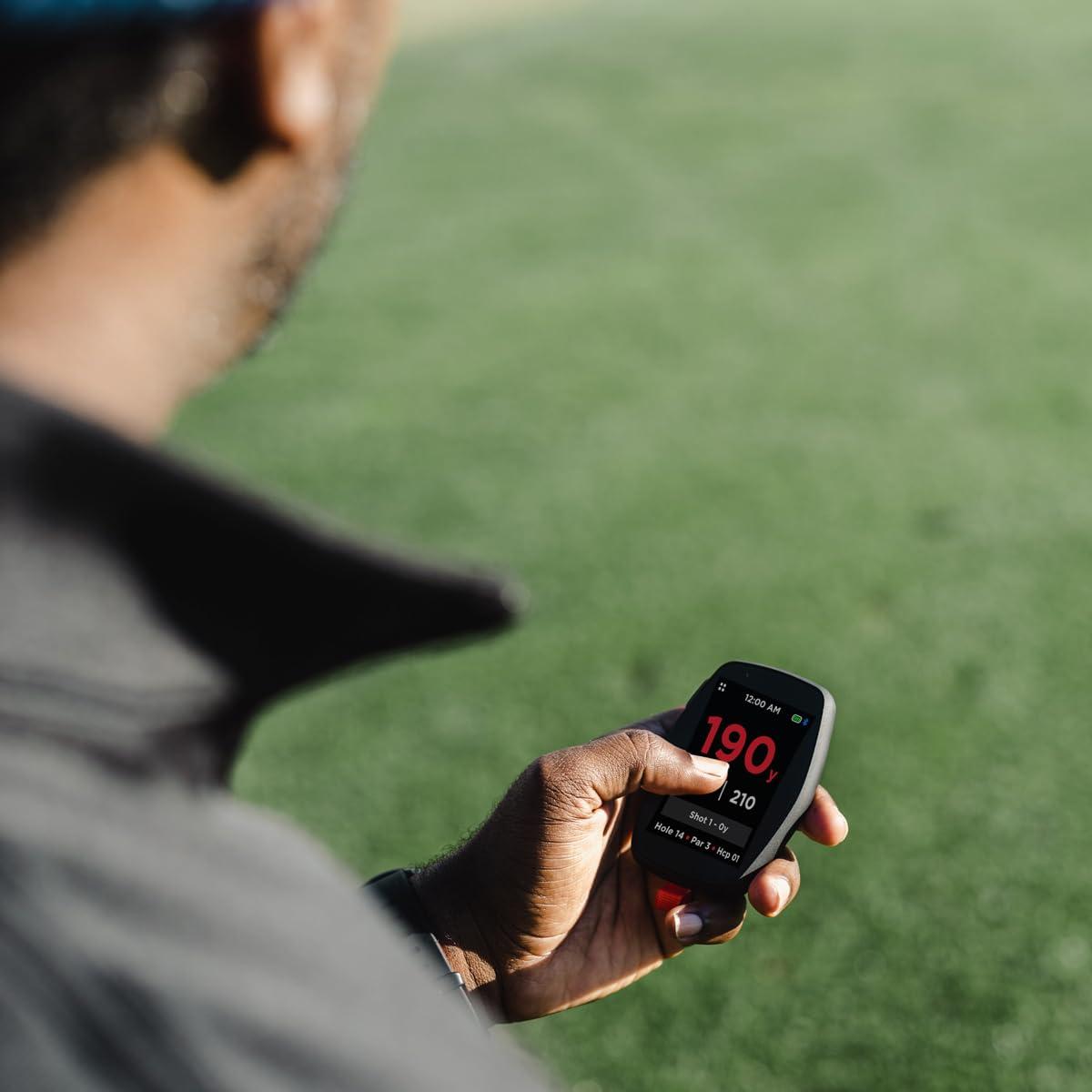 Rad Golf Rad Hand+ GPS Golf Handheld with Green View, Shot Tracking, IPX7 Waterproof, Dynamic Touch Pin Positioning and Over 40,000 Mapped Courses