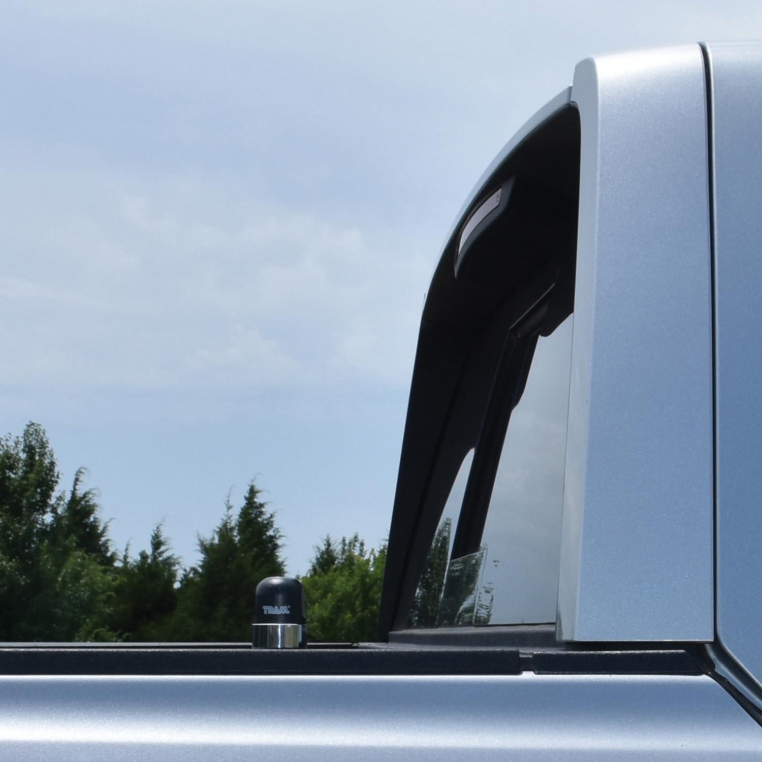 Tram Tram NMO to 3/8 in. x 24 Adapter, Chrome-Plated Brass Mount, Gold-Plated Plunger Pin, Heavy-Duty Base, O-Ring Gasket for Secure Connection