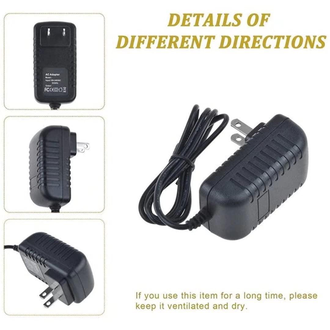 K-MAINS K-MAINS 5.5V AC/DC Adapter Replacement for PANASONIC KX-TGE212 KX-TGE212B KX-TGE230 KX-TGE230B KX-TGE233 KX-TGE233B KX-TGE234 KX-TGE234B Bluetooth DECT 6.0 Digital Cordless Answering Phone Telephone