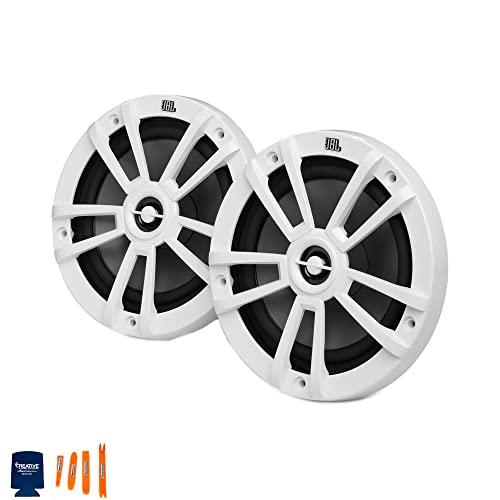 JBL JBL - Two Pairs MARINESTAGE6 JBLMARSPKST6WHTAM 6-1/2\" (160mm) 2-Way Marine Audio Speaker 60W White