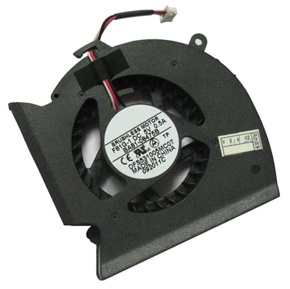 QHMLMJT DFS531005MC0T F81G-1 BA81-08475B CPU Cooling Fan Replacement for Samsung P530 R523 R525 R528 R530 R538 R540 R580 RV508 Laptop 5V 0.5A 4PIN 3Wire
