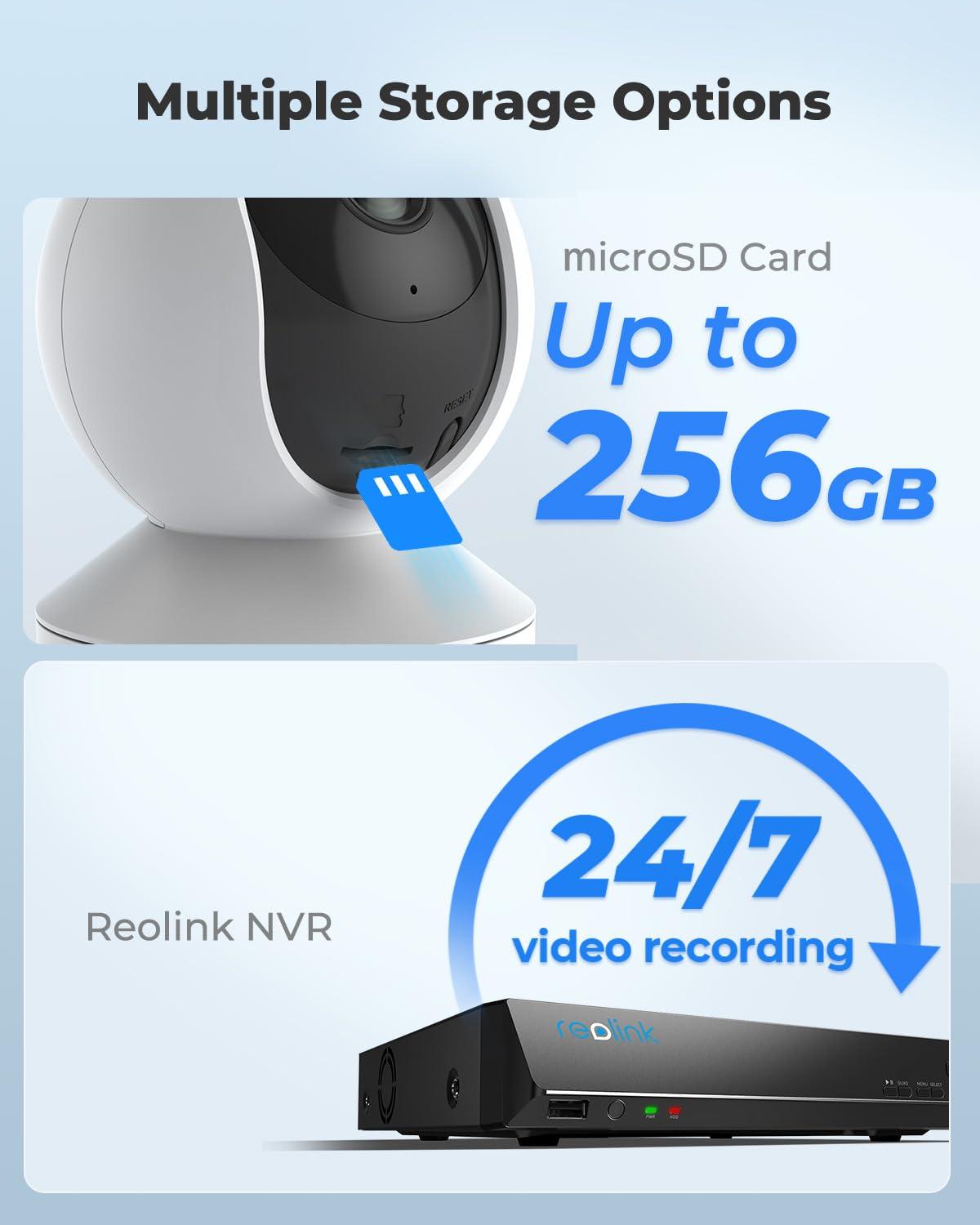 REOLINK REOLINK Doorbell Camera Bundle with E1 Pro 4MP Indoor Camera,Remote Control in One App, No Subscription Fee, Local Storage, Works w/Goodle Assistant